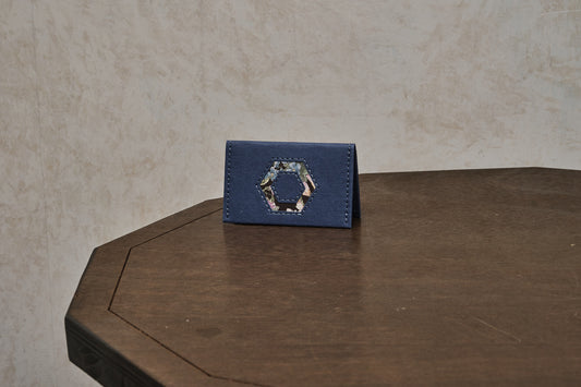 紙造卡片套 - 寶石款 - 海軍藍色