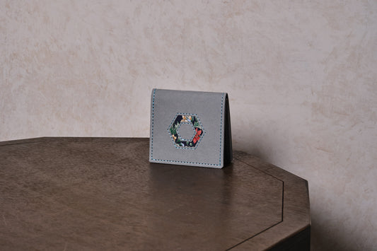 紙造輕便錢包plus - 寶石款 - dark grey