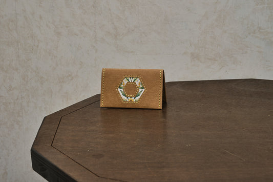 紙造卡片套 - 寶石款 - 橘色