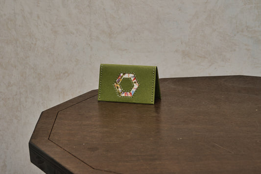 紙造卡片套 - 寶石款 - 草綠色