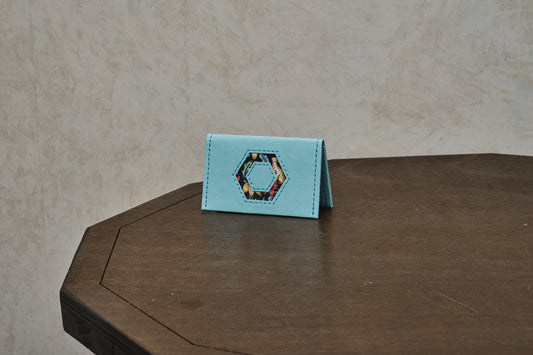 紙造卡片套 - 寶石款 - 淡藍色