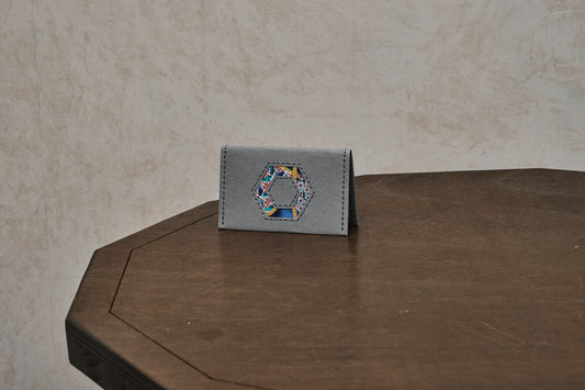 紙造卡片套 - 寶石款 - 水泥灰色