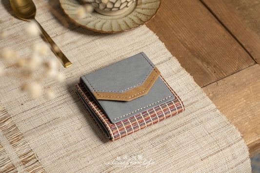 ◬ 紙造短銀包大盛 ALL IN ONE ◬ 織紙系列