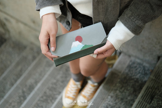 ◬ 紙造富士山長銀包ᴍᴀx ◬ 天氣冷了配色