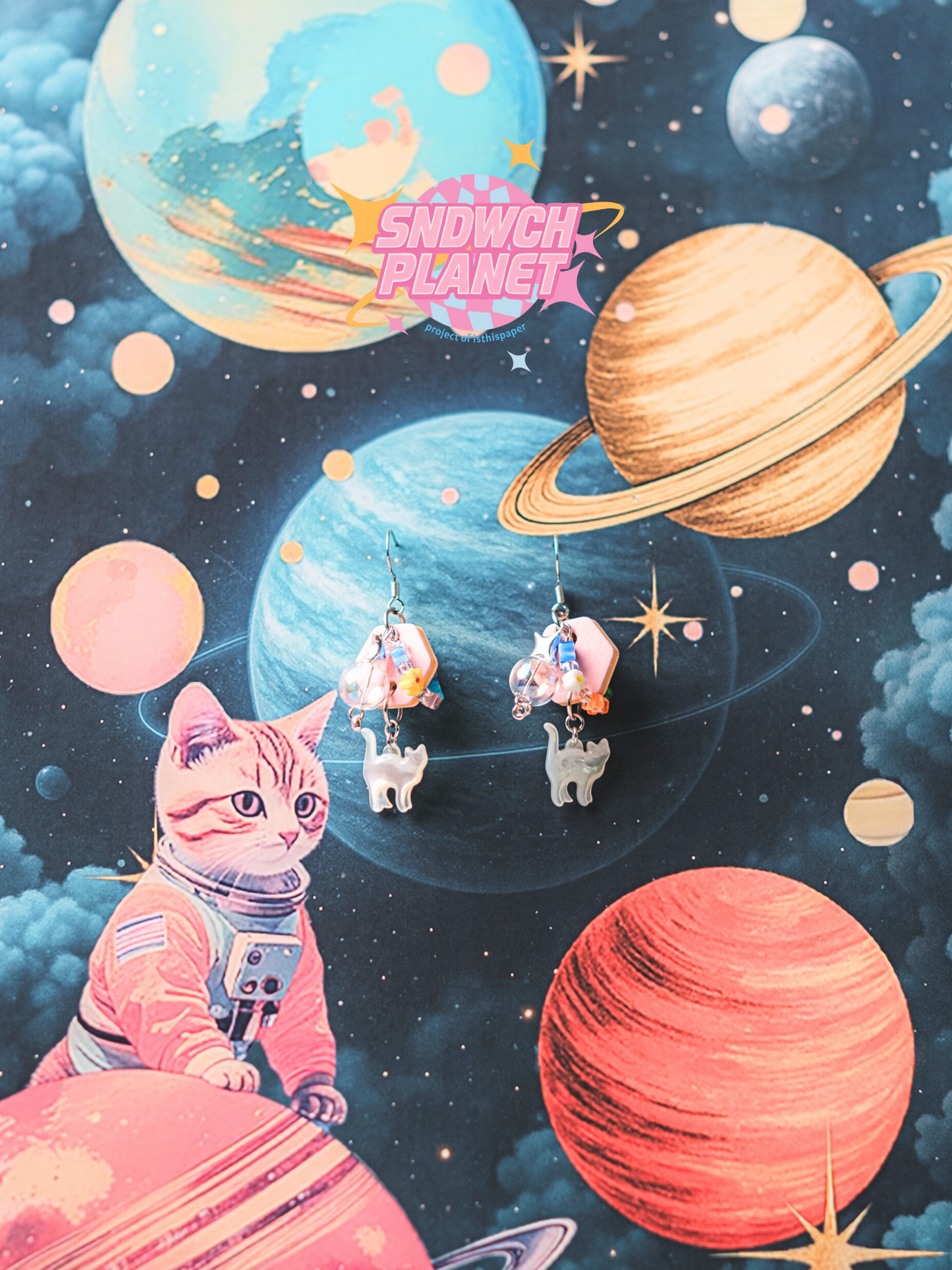 SNDWCH PLANET - 耳環（重生製作）