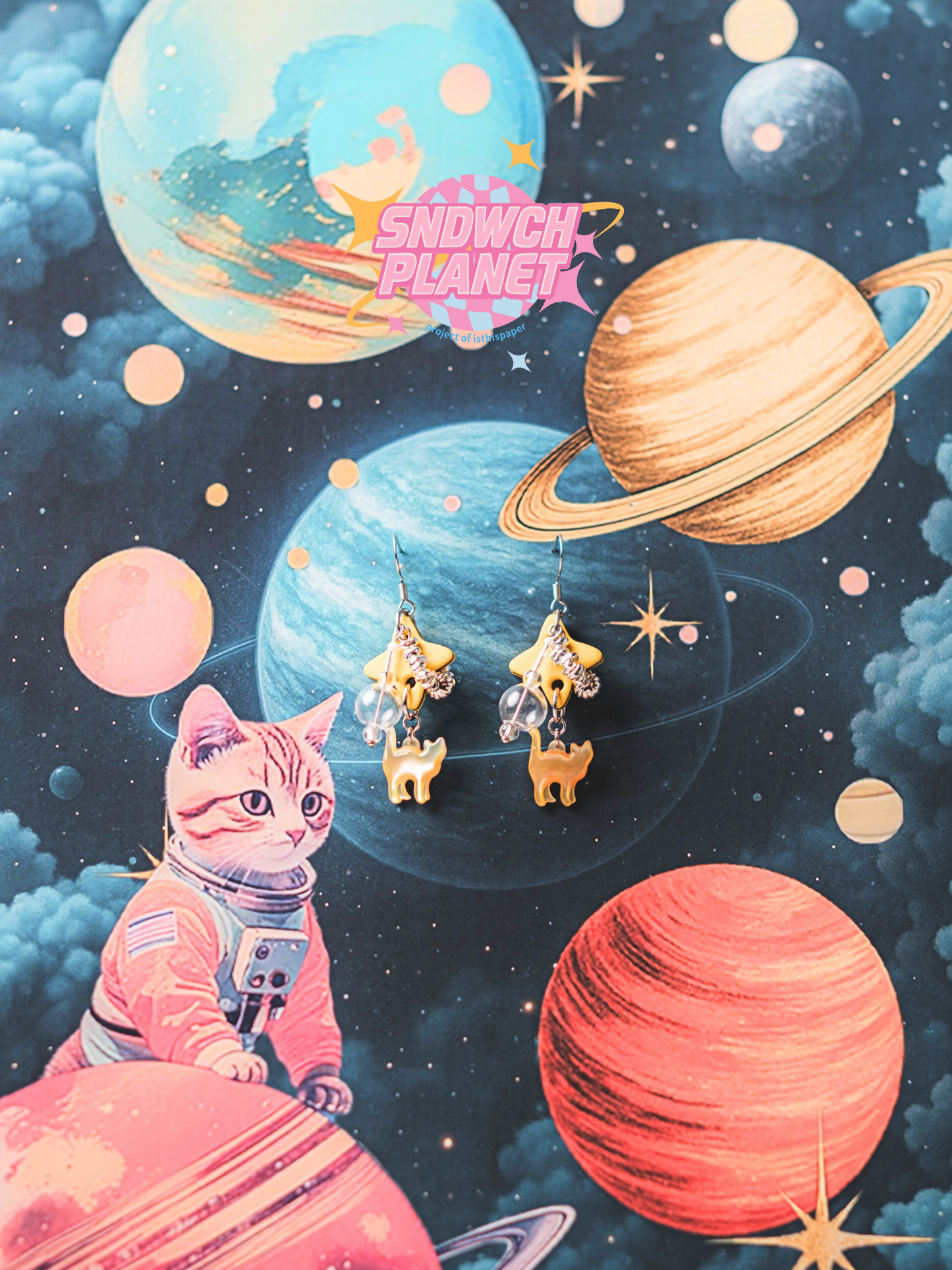 SNDWCH PLANET - 耳環（重生製作）