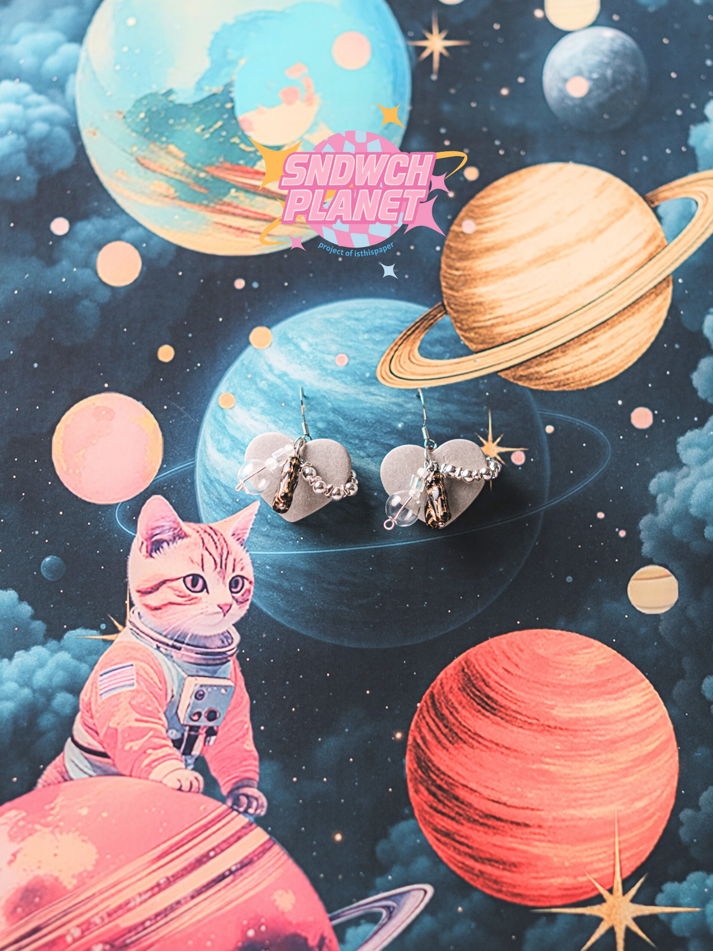 SNDWCH PLANET - 耳環（重生製作）